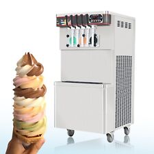 Kolice Commercial ETL 5 flavors soft serve ice cream machine 3+2 mixed flavors picture