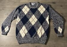 Vintage Men’s Coogi Style Cape Isle Knitters Knit Sweater Multicolor Size XL picture