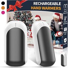Hand Warmers Rechargeable 2 Pack, Electric Portable Pocket Hand Warmer, 2 in 1 picture