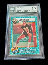 KARCH KIRALY ROOKIE SI for Kids 1989 RARE USA Volleyball Olympics BGS 8.5 picture