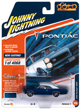 1966 Pontiac GTO Barrier Blue Johnny Lightning picture