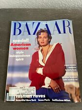 HARPER'S BAZAAR July 1989 ESTELLE Cover picture