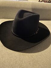 Bradford Western Black Hawk Hat Size 7 1/2 picture