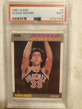 1987 Fleer Basketball #2 Alvan ADAMS PSA 9 Mint Tough Card picture