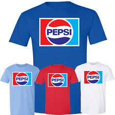 Pepsi Logo T-shirt Men's Unisex Tee Vintage Logo Coca Cola Many Colors Brand New picture