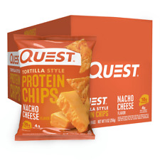 Quest Tortilla Style Protein Chips - Nacho Cheese (8 Bags) picture