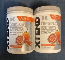 (2)Scivation Xtend 7g BCAA Muscle Recovery Electrolyte Italian Blood Orange picture