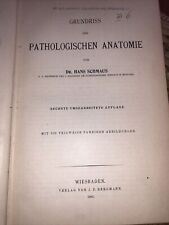 Grundriss der Pathologischen Anatomie 1901 Dr. Hans Schmaus Wiesbaden picture