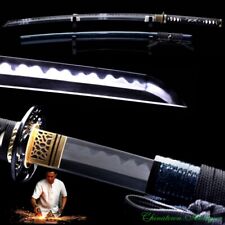 Japanese Sword Clay Tempered T10 Steel Blade Samurai Katana Sharp Full Tang#1151 picture
