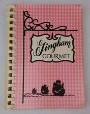VTG 1975 Gingham Gourmet Cookbook Williamsburg Hospital Auxiliary Virginia  picture