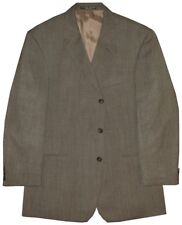 HUGO BOSS JACKET 44R 44 R BLACK LABEL SAKS 5TH TAUPE BROWN BLACK INTRICATE WEAVE picture