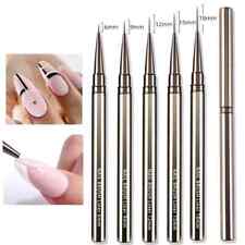 6/9/12/15/18mm Nail Liner Brush Draw Lines Stripe Paint Flower Pen For Manicure picture