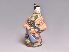 Hyogo topknot by Nagawa Shunzan early 1900s Japan Antique Kimekomi doll H4inch picture