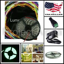 New DIY Projects 300 LEDs Strip 5M SMD 3528 DC+12V 2A Power Kit - USA Seller picture
