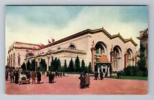 San Francisco CA-California Palace Of Machinery Pan Pac Expo Vintage Postcard picture