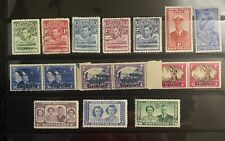 A Set Of Vintage Basutoland Stamps 1938-45-47 Used+Mint picture