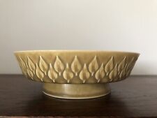 1960s Danish Modern Ceramic Relief By Jens Quistgaard Footed Serving Bowl picture