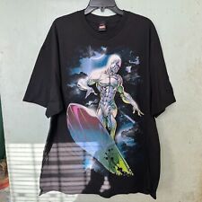 Vintage Marvel Silver Surfer T Shirt Men’s Mad Engine 2XL XXL All Over Tee picture