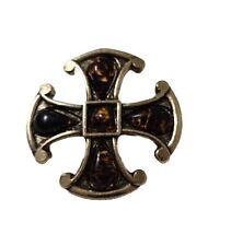 Miracle Gold Tone Scottish Cross Brooch Pin picture