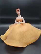 Marie Osmond 2001 On Pins and Needles Pin Cushion Lady Figurine Edition #1219 picture
