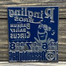Vtg Ringling Brothers & Barnum & Bailey Circus Metal Printing Plate Promo Orig picture
