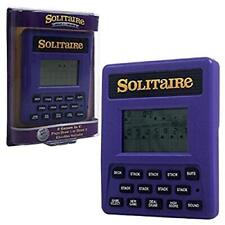 Trademark Poker Electronic Handheld Solitaire Game, Purple, 0.75