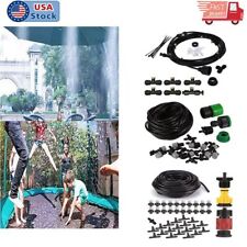 20-50ft Outdoor Patio Water Mister Mist Nozzle Misting Cooling System Fan Cooler picture