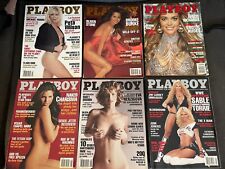 Lot Of 6 2004 Playboy Magazines, March, June-Aug, Nov/Dec, Rare Vintage Issues picture
