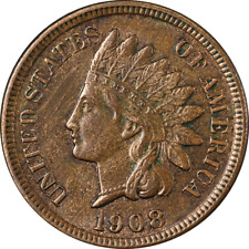 1908-S Indian Cent BU Key Date Great Eye Appeal Strong Strike picture