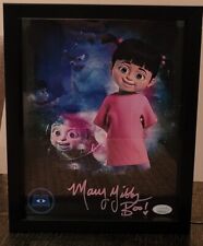 MARY GIBBS Signed Boo MONSTERS INC 8x10 Framed Photo Disney Autograph W/JSA COA  picture