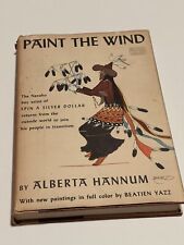 Hannum / Paint The Windsigned By  Artist Beatien Yazz 1958 Hardcover picture