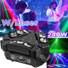240W Spider Laser Moving Head Light RGB 9 LED DMX Stage DJ Disco Beam Lighting picture