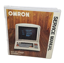 Vintage Omron 8025 Micro Processor Service Manual - Binder Only, No Pages inside picture