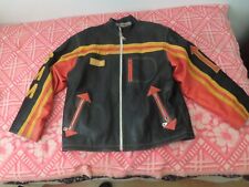 vintage rare world champion boxing federation blow my mind leather jacket 2XL picture