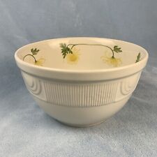 vintage HALL Art Deco Ribs/Arches White Large Mixing Bowl USA #268 picture
