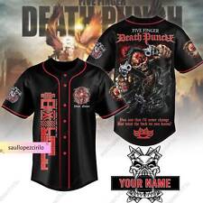 Personalized Five Finger Death Punch Jersey, Heavy Metal Baseball Shirt picture
