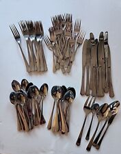 Farberware CHATHAM   Stainless Flatware 83 PC LOT picture