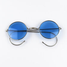 Vintage Reading Glasses Small Round Lens 42mm Sunglasses Antique Spring Wire Rim picture