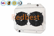 4 Row Radiator+Shroud+Fan For 1968-1979 Ford F-100 F-150 F-250 F-350 1979 Bronco picture