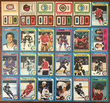 1979-80 Topps Hockey (24 Card/Sticker Value Set) w/ Hall of Famers 