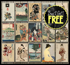 Vintage Classic Japan Japanese Fine Art Posters - A4/A3/A2/A1 picture