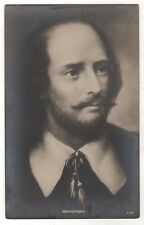 1900s Antique Postcard Portrait of SHAKESPEARE English poet Old Russia card picture