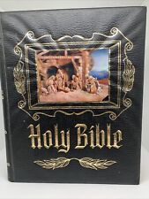 Vtg Holy Bible Hertel New Standard Reference Bible Special Blue Ribbon Edition picture