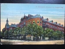 Vintage Postcard 1907-1915 St. Elizabeth's Hospital La Fayette Indiana (IN) picture