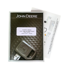 JOHN DEERE 1023E 1025R 1026R TRACTOR SERVICE MANUAL + BONUS picture