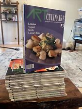 Lot Of 15 ART Culinaire Magazine 53-64 + 67 68 & 69  *VERY GOOD CONDITION picture