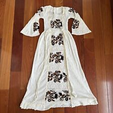Vintage 60s/70s Bohemian Prarie Dress Gunne Sax Style Rare Beautiful Embroidery picture