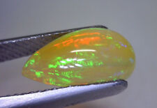 4.14 CT SOLID NATURAL PEAR SHAPED CABOCHON OPAL, UNTREATED, WELO, ETHIOPIA picture
