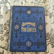 The Adventures Of Tom Sawyer Mark Twain Antique 1888 Edition Illustrated Nice picture