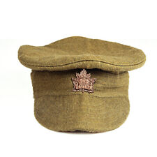 WW1 Canadian/British Trench Cap and Badge - Reproduction (Size 62 CMS) n279 picture